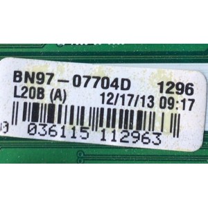 MAIN PARA SMART TV SAMSUNG / NUMERO DE PARTE BN94-06912B / BN41-01958B / BN9406912B / 06912B / BN94-07704D / DISPLAY T500HVN05.1 / MODELO UN50F6800AFXZA AD03